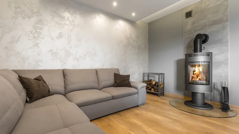 Feature wall polished plaster Brisbane - designer wall finishes, Premium Decorative Finishes